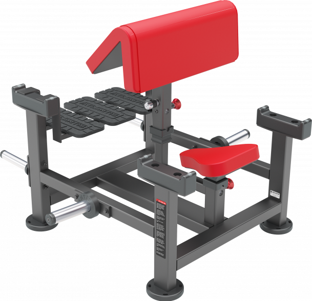 ATLANTIS Poliquin Seated Preacher Curl Bench - Professional Arm Workout Equipment for Bicep & Triceps Training - Perfect for Home Gym & Commercial Fitness Centers
