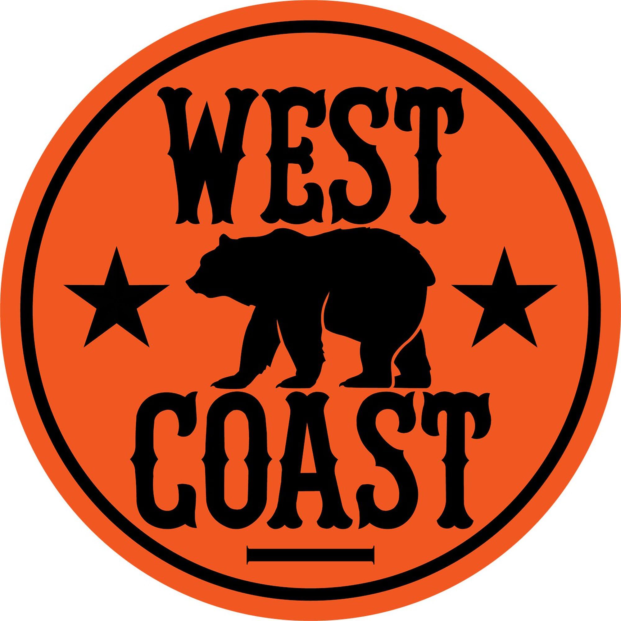 Westcoast01 3x3 Square Car Bumper Sticker - Waterproof Vinyl Decal for Cars, Laptops, Windows | Perfect for Personalizing Vehicles, Laptops & Home Decor