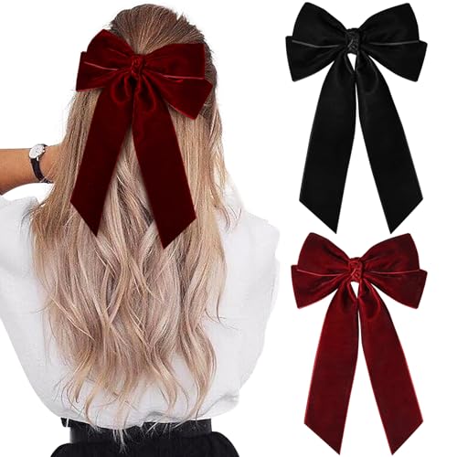 Black & Wine Red