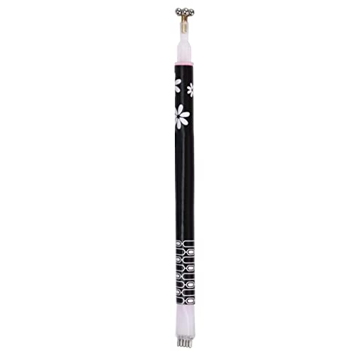 3D Magnetic Cat Eye Gel Nail Art Pen - Double Head Floral Design Nail Magnet Tool for DIY Nail Painting | Perfect for Salon, Home Manicure & Nail Art Enthusiasts