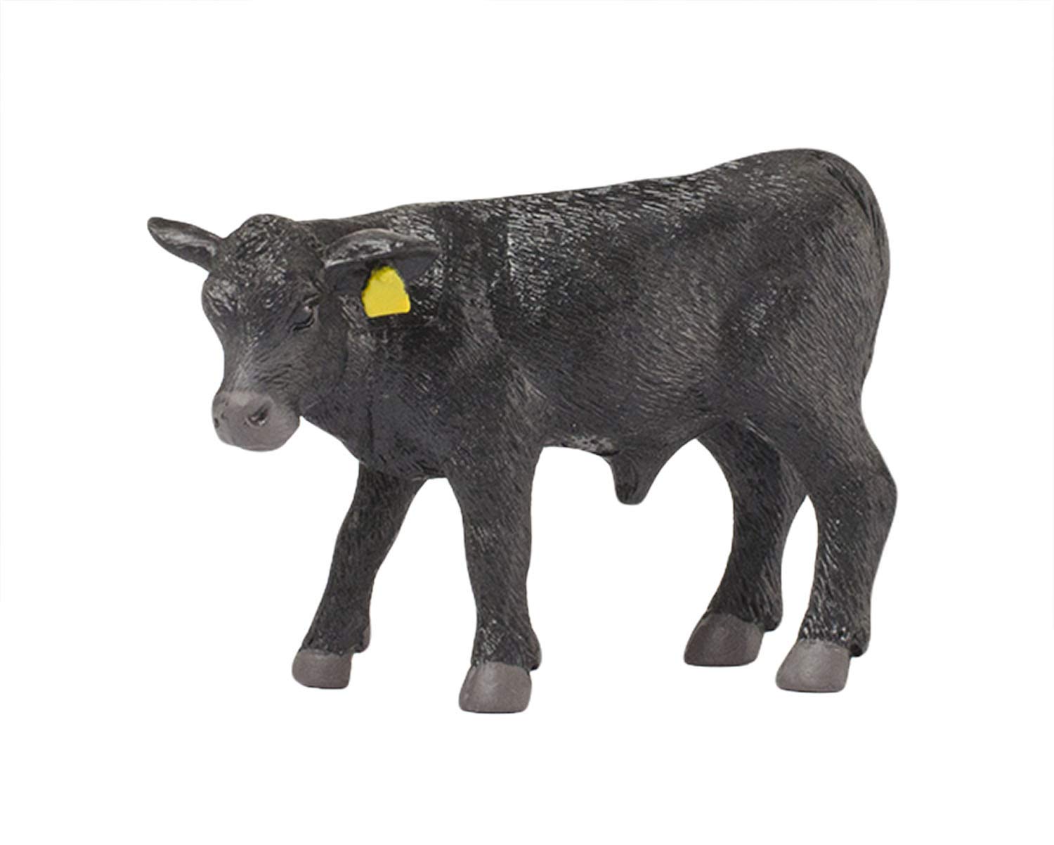 Birsppy Little Busters 1/16 Scale Black Angus Cow and Calf Pair - Realistic Farm Animal Toy Set for Kids, Collectors & Farmhouse Decor - Perfect for Playtime, Educational Learning & Country Themed Displays