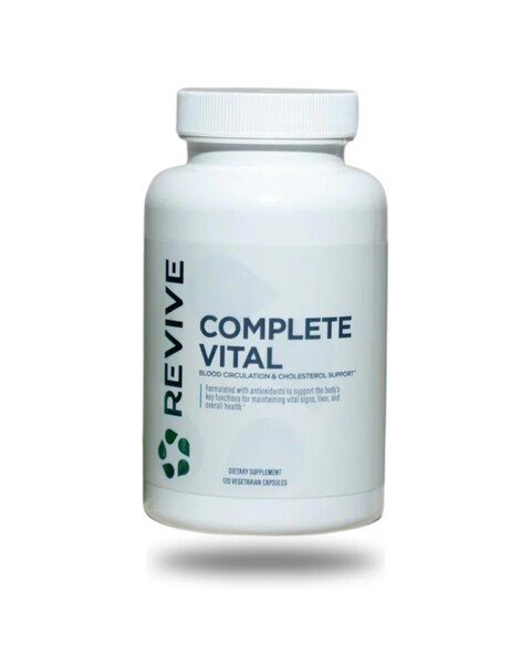 Complete Vital 120 Capsules - Premium Multivitamin Supplement for Daily Energy & Immune Support | Ideal for Busy Professionals & Active Lifestyles