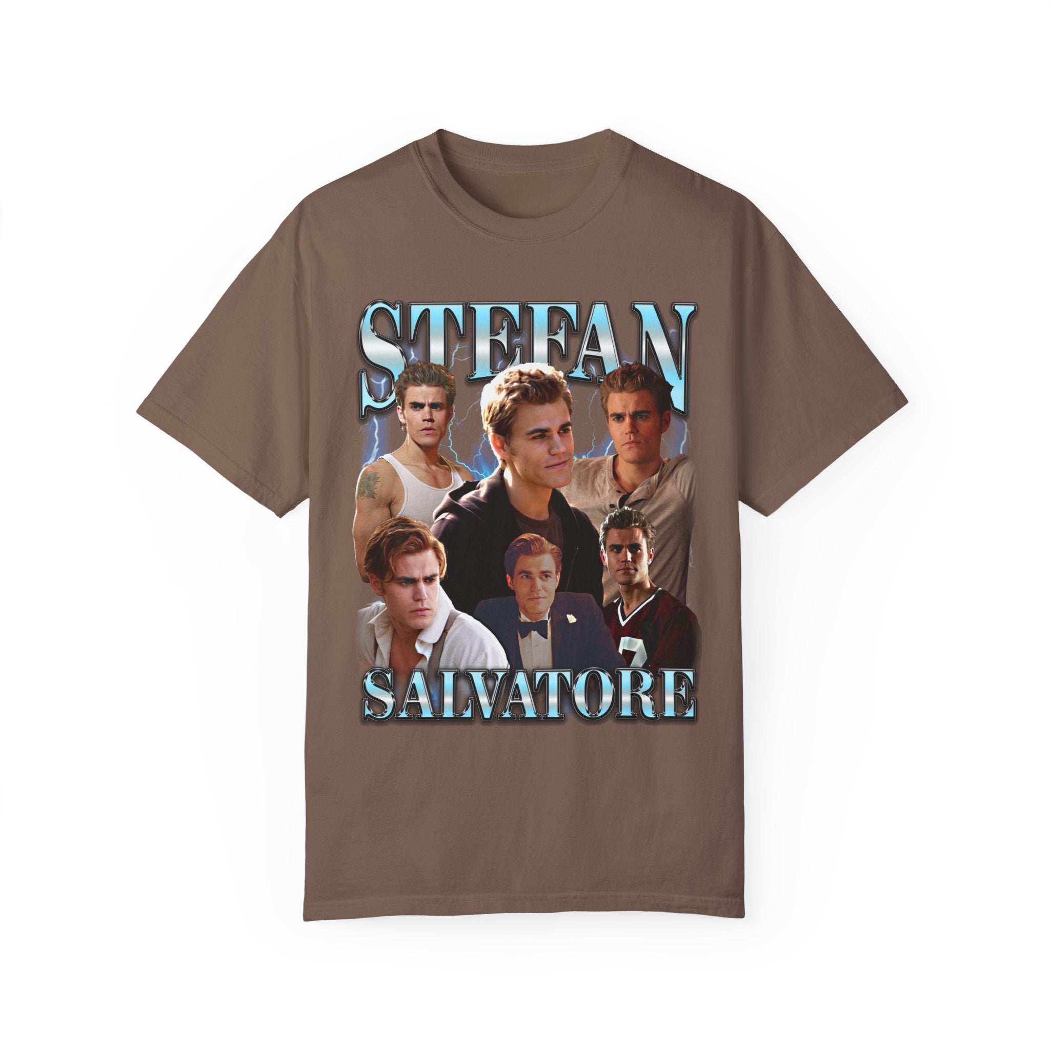 Stefan Salvatore Vintage 90s T-Shirt | The Vampire Diaries TV Show Merch | Casual Wear & Fan Collection