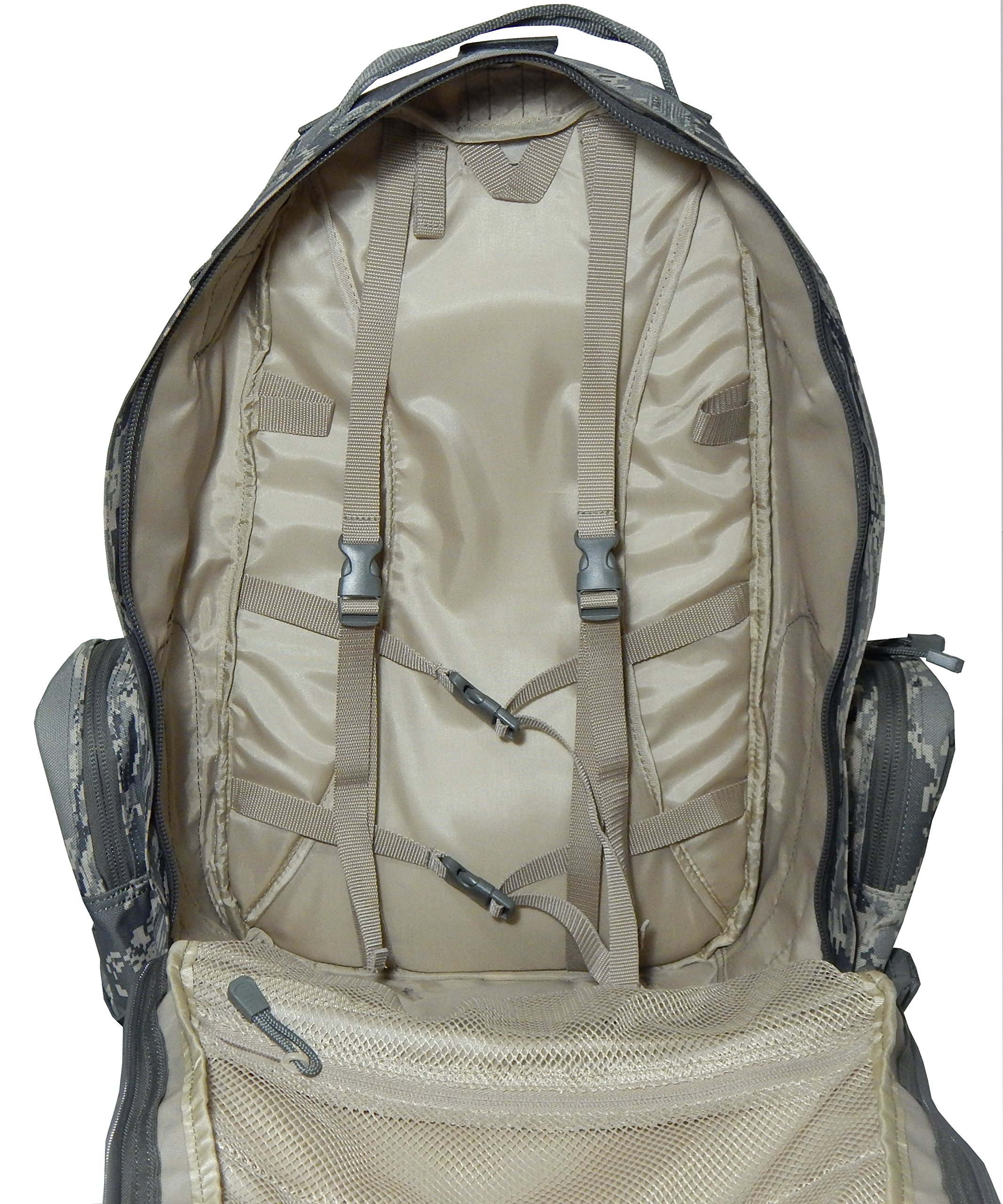 Military Tactical Backpack - Air Force ABU Hercules 3-Day Assault Pack by Military Luggage Company | Durable Army Rucksack for Outdoor Camping, Hiking & Travel