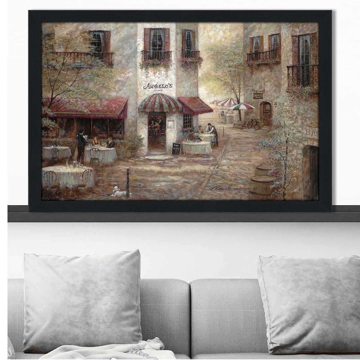 Angelos by Ruane Manning - Premium Acrylic Wall Art Print - Modern Home Decor for Living Room, Bedroom & Office