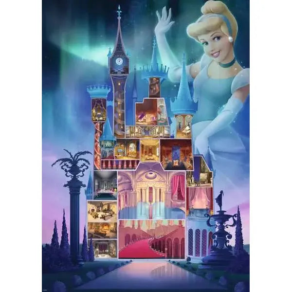 Disney Cinderella Castle Pz1000 Building Set - Official Disney Princess Toy for Kids & Collectors | Perfect for Birthday Gifts, Room Decor & Disney Themed Parties