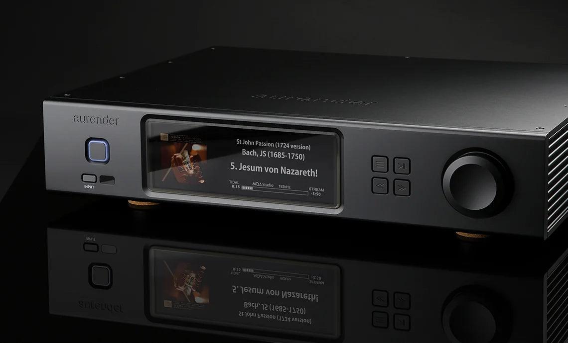 Aurender A15 High-Resolution Digital Music Streamer & Server - Premium Audiophile Grade for Home Theater & Music Listening
