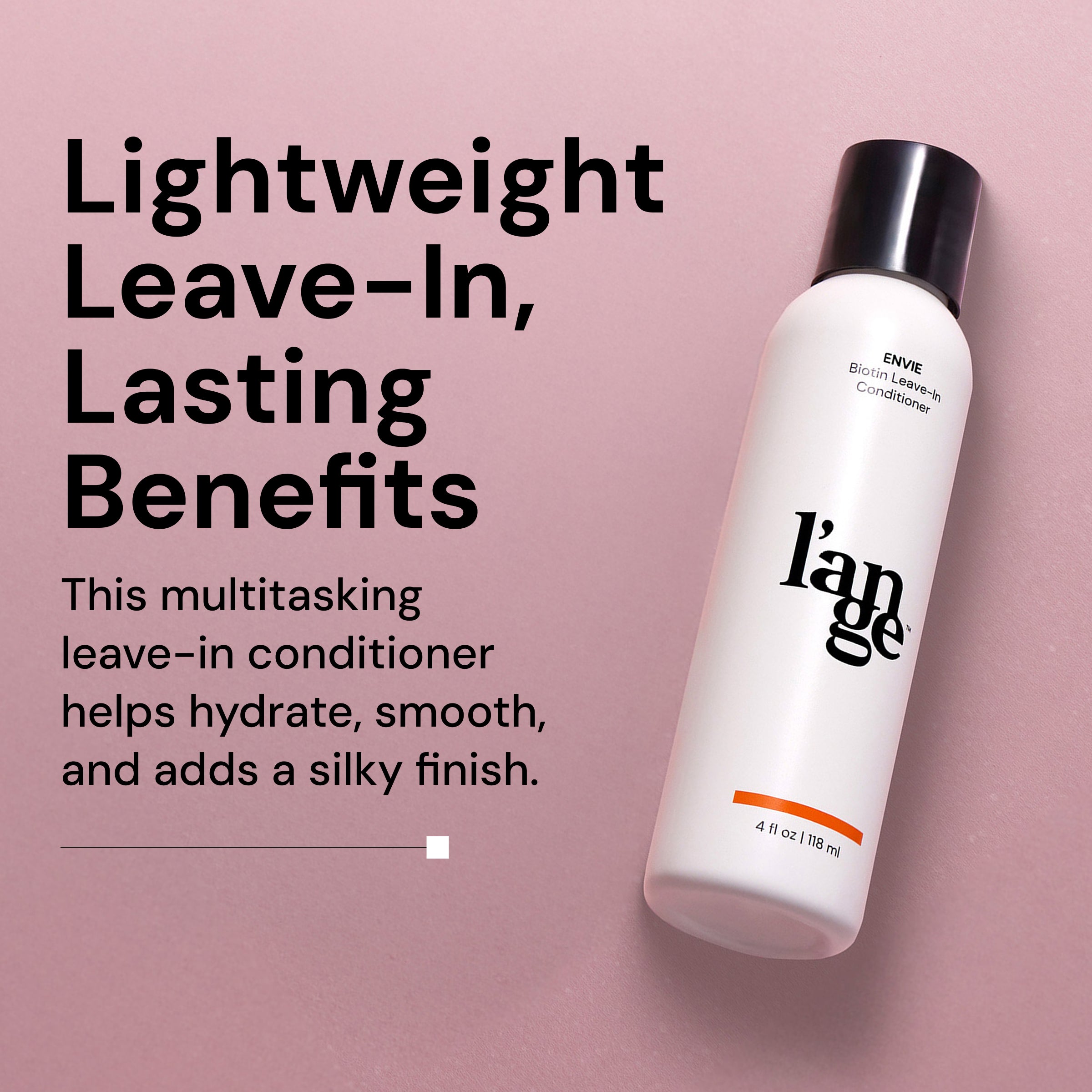 Envie Leave In Conditioner - Hydrating & Detangling Hair Treatment for Dry, Damaged Hair | Perfect for Daily Use, Post-Wash Care & Heat Styling Protection