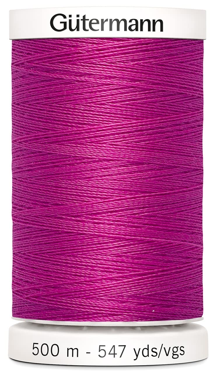 Gutermann Sew-All Thread 547 Yards - Dusty Rose Color | Premium Polyester All-Purpose Thread for Sewing, Quilting & Crafts | Perfect for Home DIY, Clothing Repair & Upholstery Projects