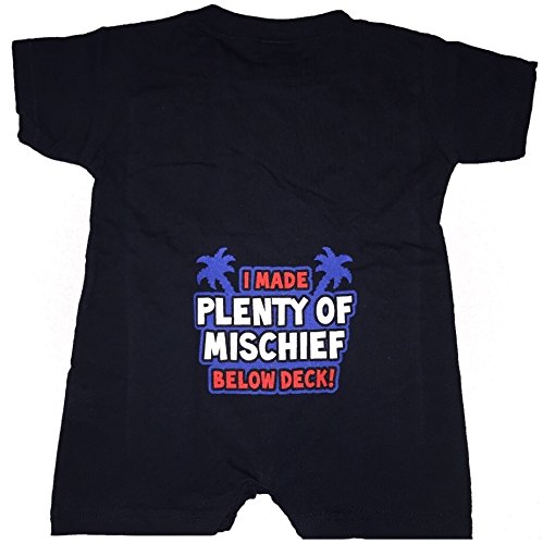 Mischief Maker Pirate Monkey Baby Bodysuit - Cute & Comfortable Infant Onesie for Boys & Girls - Perfect for Playtime, Costume Parties & Photo Shoots