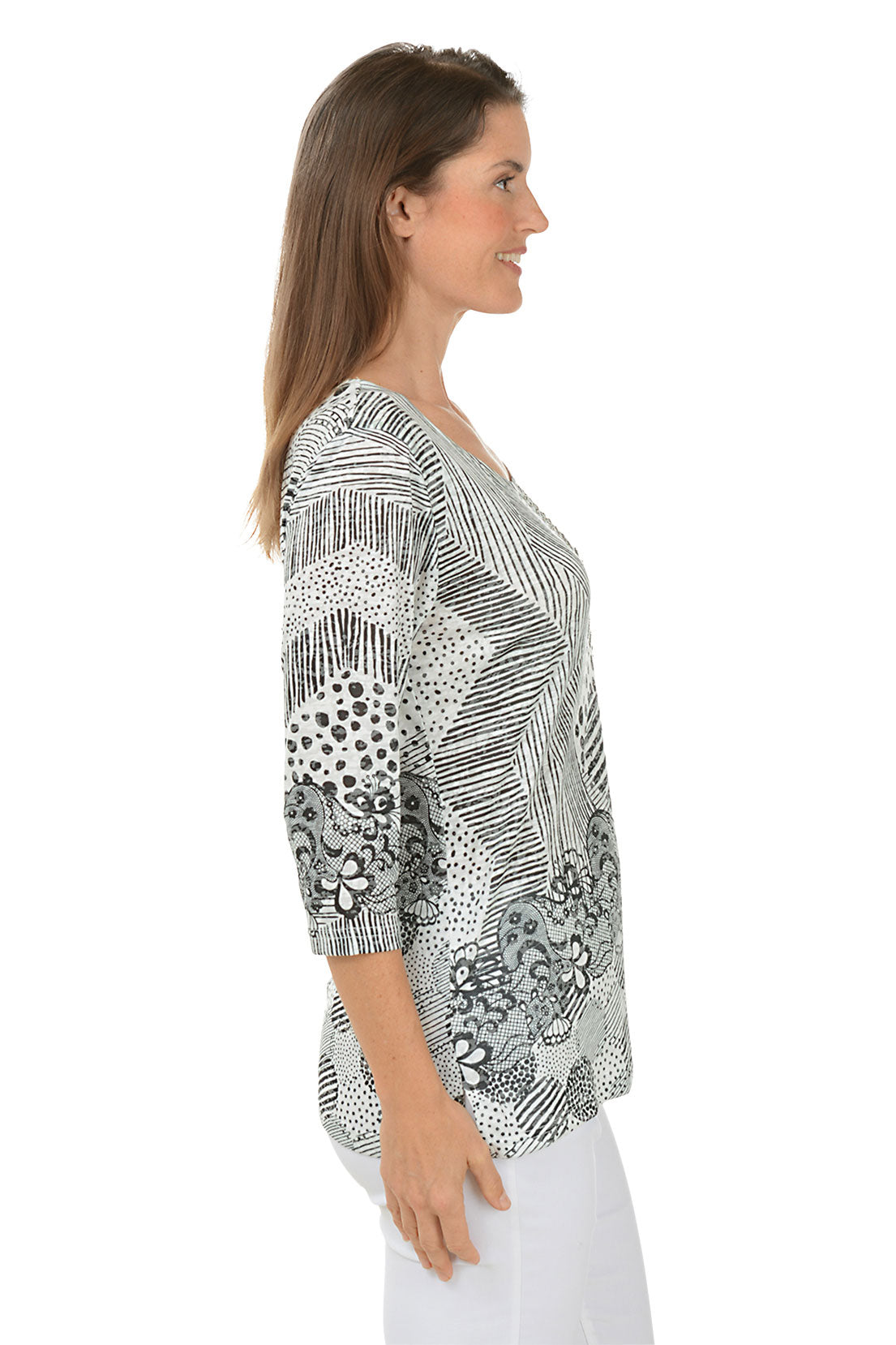 Elegant Mystique Jeweled Knit Top for Women - Stylish Beaded Blouse for Party & Evening Wear