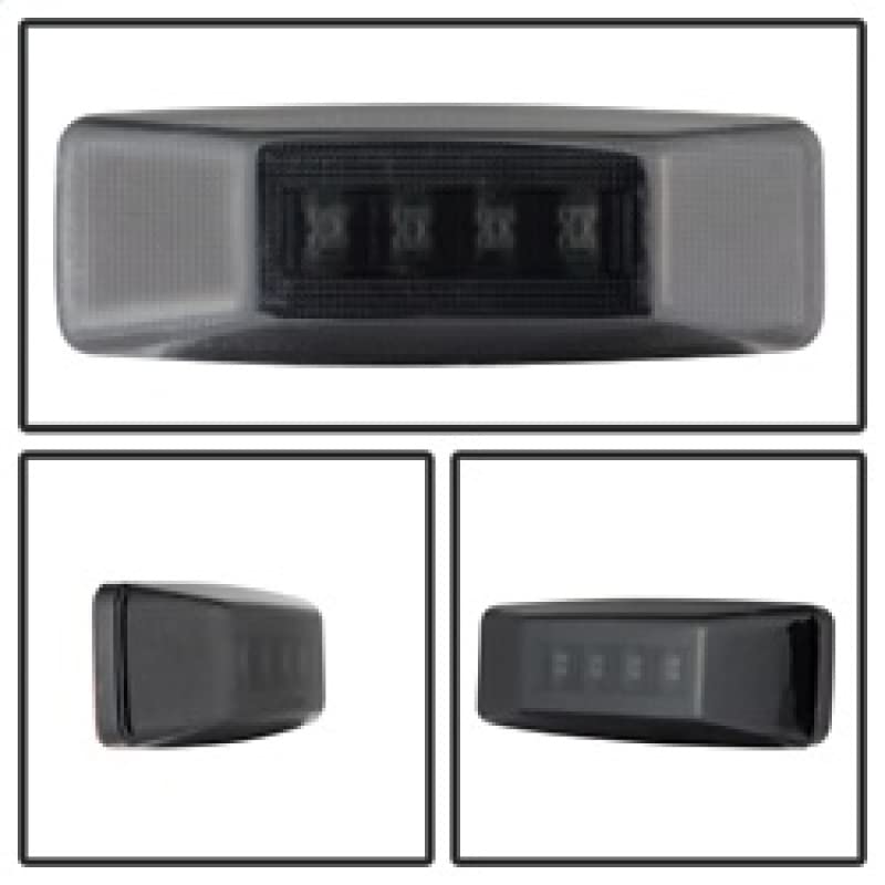 Xtune LED Fender Lights for Cars - Waterproof ACC-LED-DR94-FE-SM White Side Marker Lights - Perfect for Off-Road, Truck & Jeep Night Driving Safety