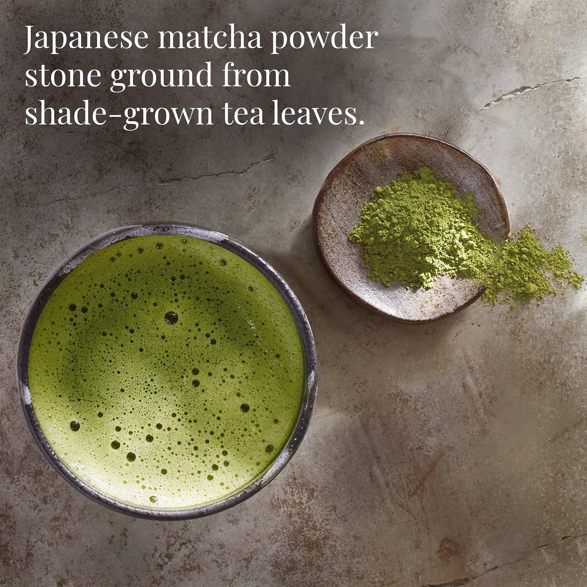 The Republic of Tea Japanese Daily Matcha Powder 1 lb Bulk Bag | Premium Ceremonial Grade Matcha Green Tea Powder | 200 Servings | Perfect for Lattes, Smoothies & Baking