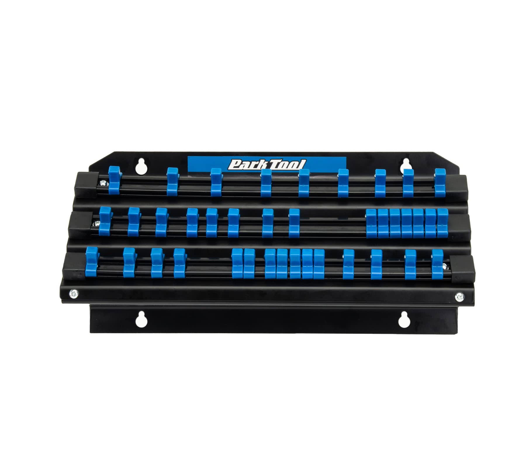 Park Tool JH-3 Wall-Mounted Socket Bit and Torque Tool Organizer | Bike Repair Tool Storage | Perfect for Home Garage & Professional Bike Shops