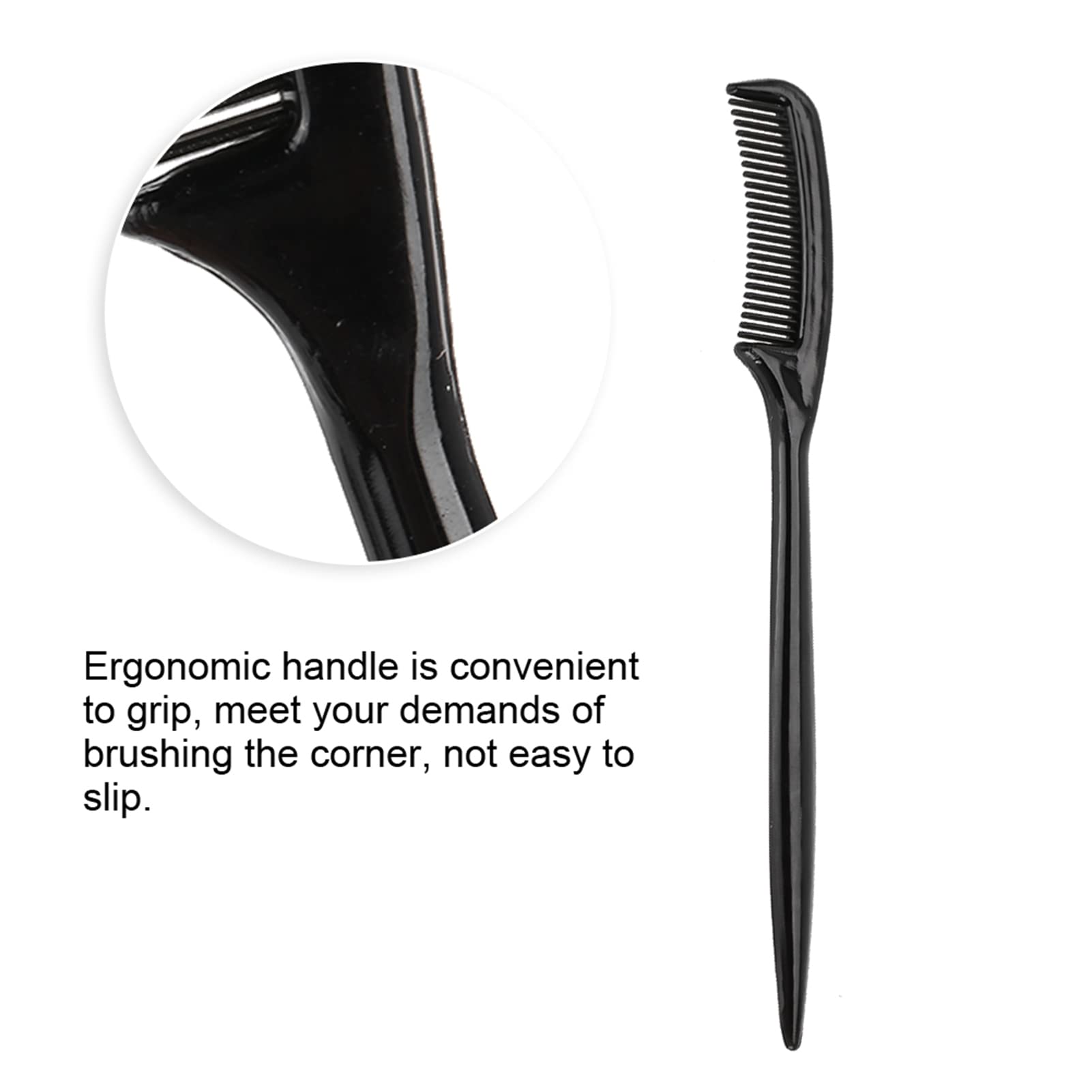 10-Piece Plastic Eyelash Comb Set - Portable Eyelash Separator Tool for Extensions & Grafting | Perfect for Professional Makeup Artists & DIY Beauty Enthusiasts | Salon & Home Use