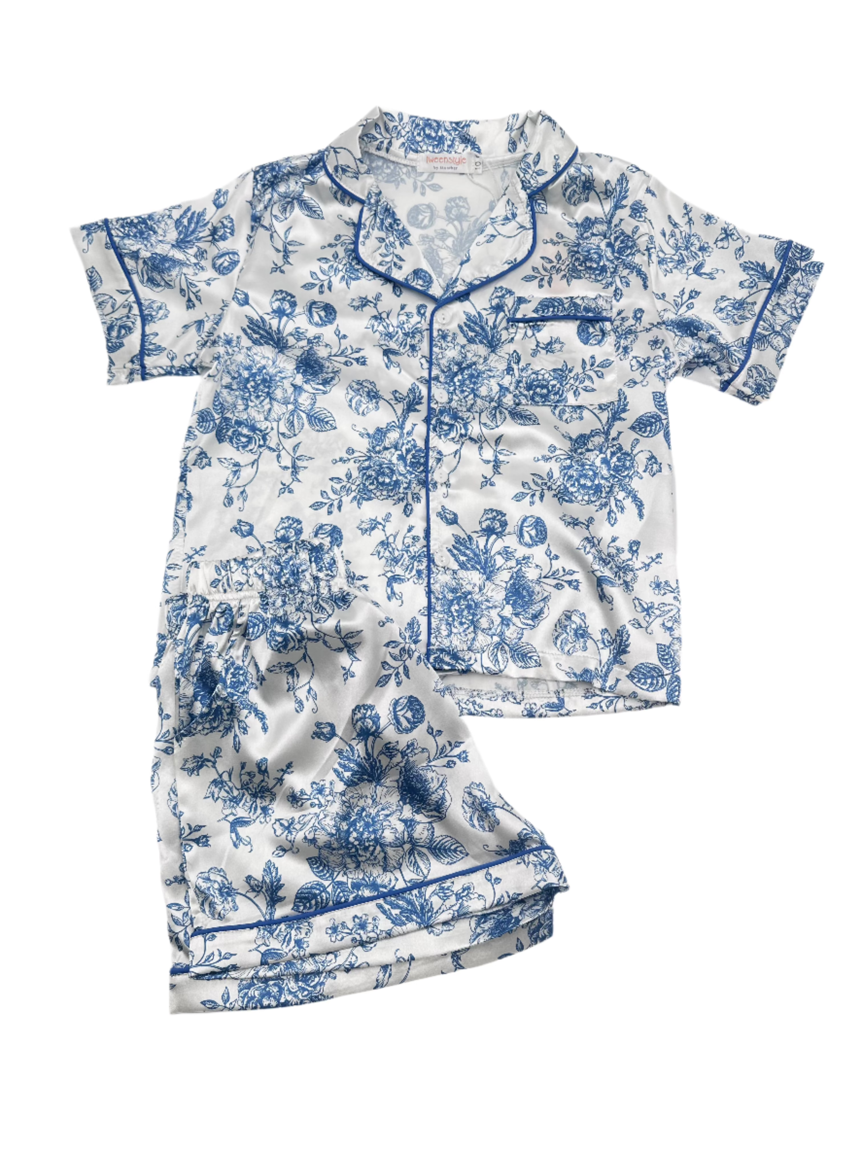 Trendy Girls' Pajama Shorts - Soft & Comfortable Sleepwear for Kids - Perfect for Sleepovers, Lounging & Summer Nights