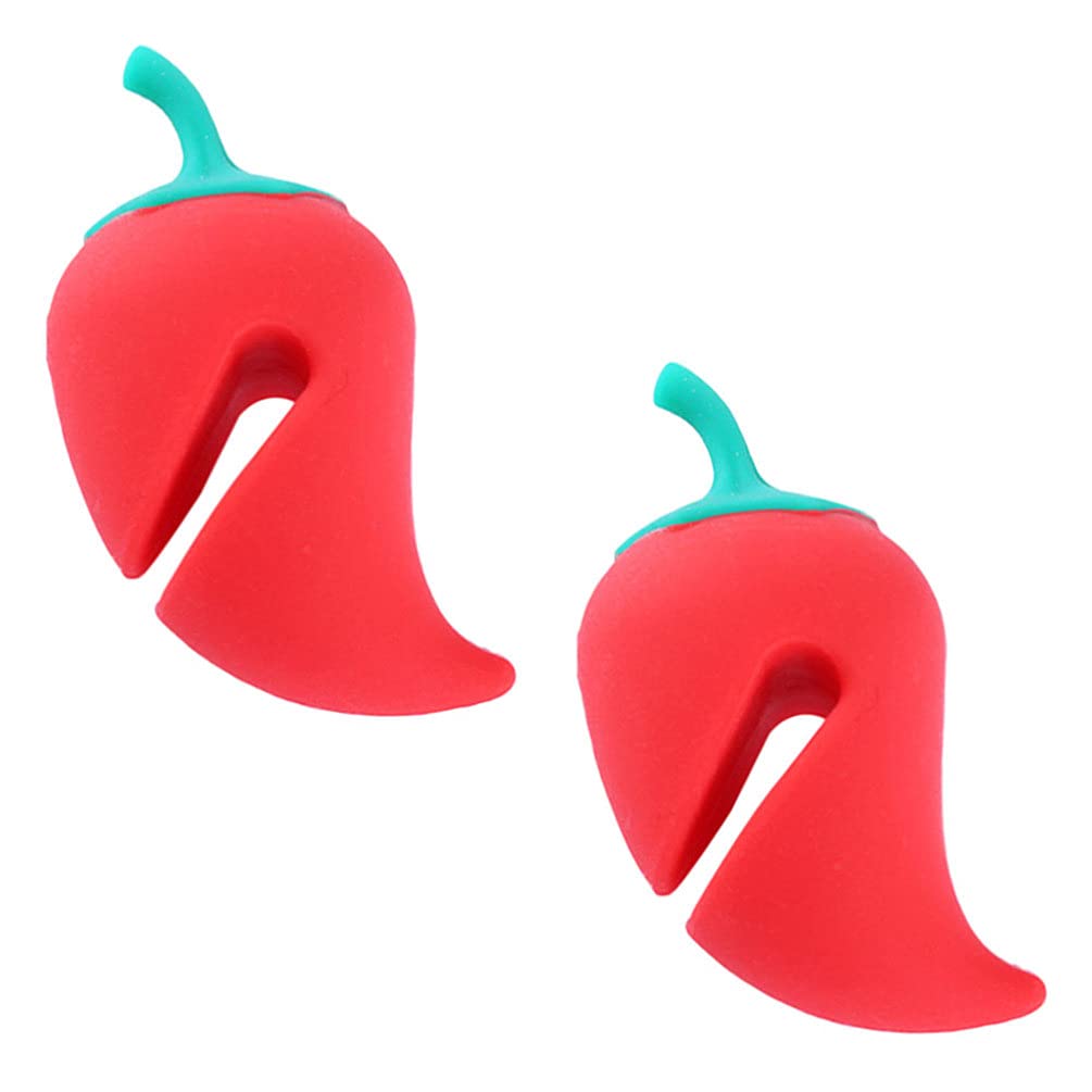 2-Pack Pot Lid Holder - Boil Over Stopper & Steam Releaser - Durable Kitchen Accessories for Cooking, Baking & Canning - Perfect Lid Stand for Pots, Pans & Pressure Cookers