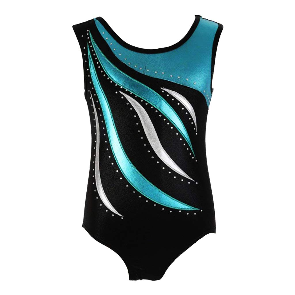 DoGeek Girls Gymnastics Leotard - Sparkling Ballet Dance Wear One-Piece for Kids, Great Gift for Dancers | Perfect for Ballet Class, Recitals & Dance Competitions