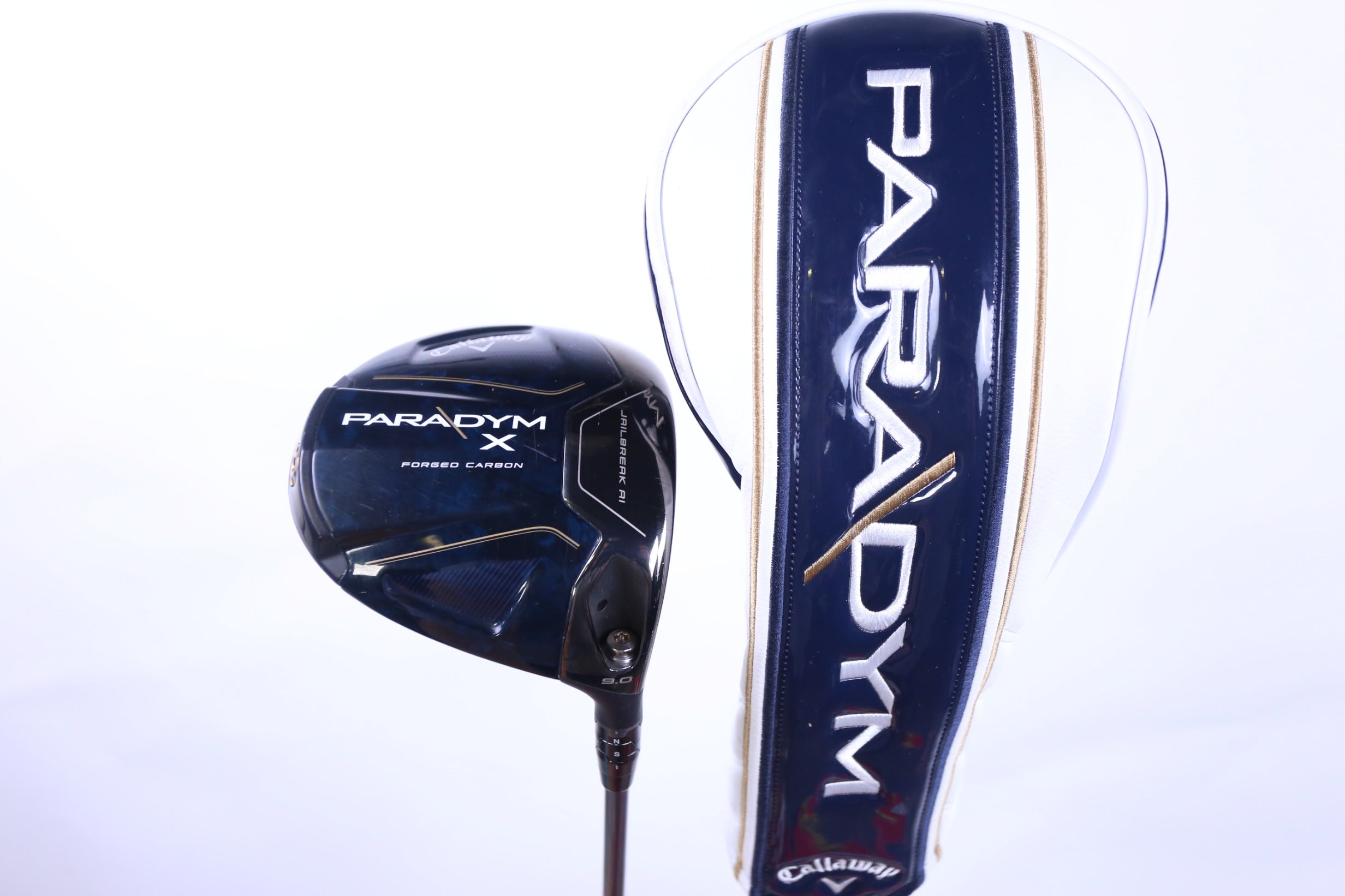 Used Callaway Paradym X Driver 9° Regular Flex Project X HZRDUS Right Handed Golf Club - Perfect for Men's Golf Games & Driving Range Practice