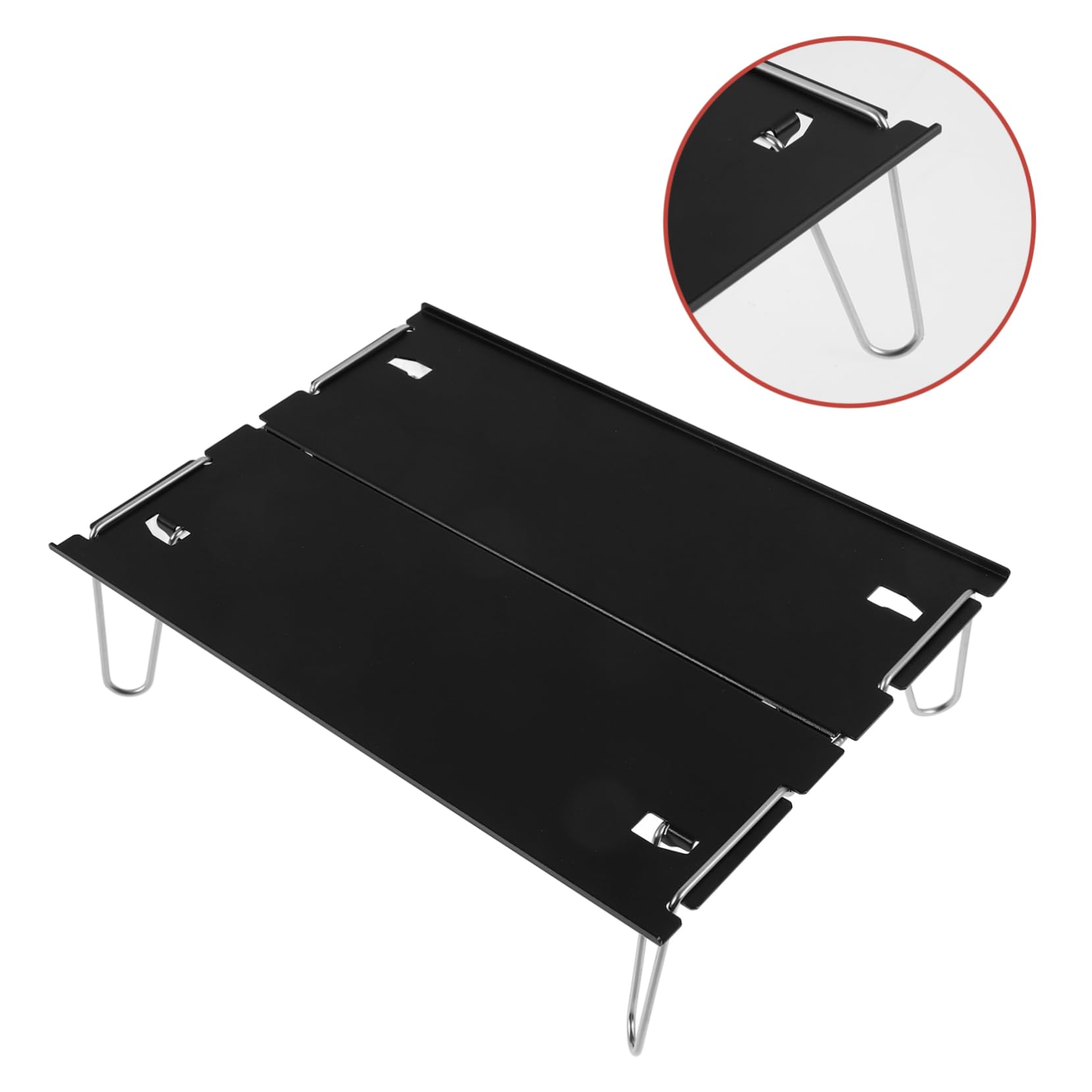 BESPORTBLE Portable Folding Table - Compact Camping Picnic Table, Detachable Lightweight Tea Desk for Outdoor, Travel, Beach & Home Use | Perfect for Camping, Picnics, BBQs & Small Spaces