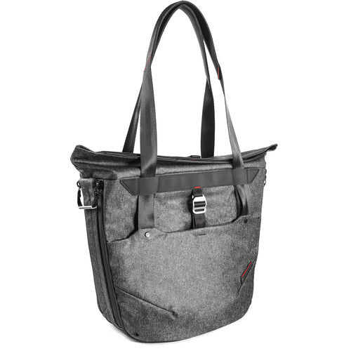 Peak Design Everyday Tote Bag - Waterproof & Durable Charcoal Gray Laptop Bag for Work, Travel & Commuting | Perfect for Professionals & Students