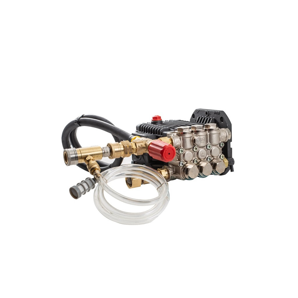 HTC1505E345 High Temperature Pump - 5/8 Inch Electric Motor Shaft, 3400 RPM, 2200 PSI, 2.1 GPM - Ideal for Industrial Hot Water Circulation, Boiler Systems, and High-Temp Fluid Transfer