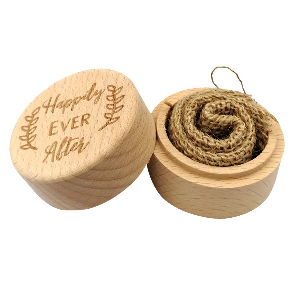 Vintage Wooden Ring Holder Box - Elegant Jewelry Organizer for Rings, Earrings & Small Accessories | Perfect for Home, Travel & Gift Giving