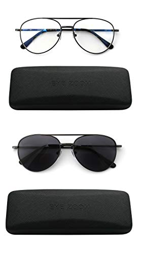Clear Lenses + Gray Lenses