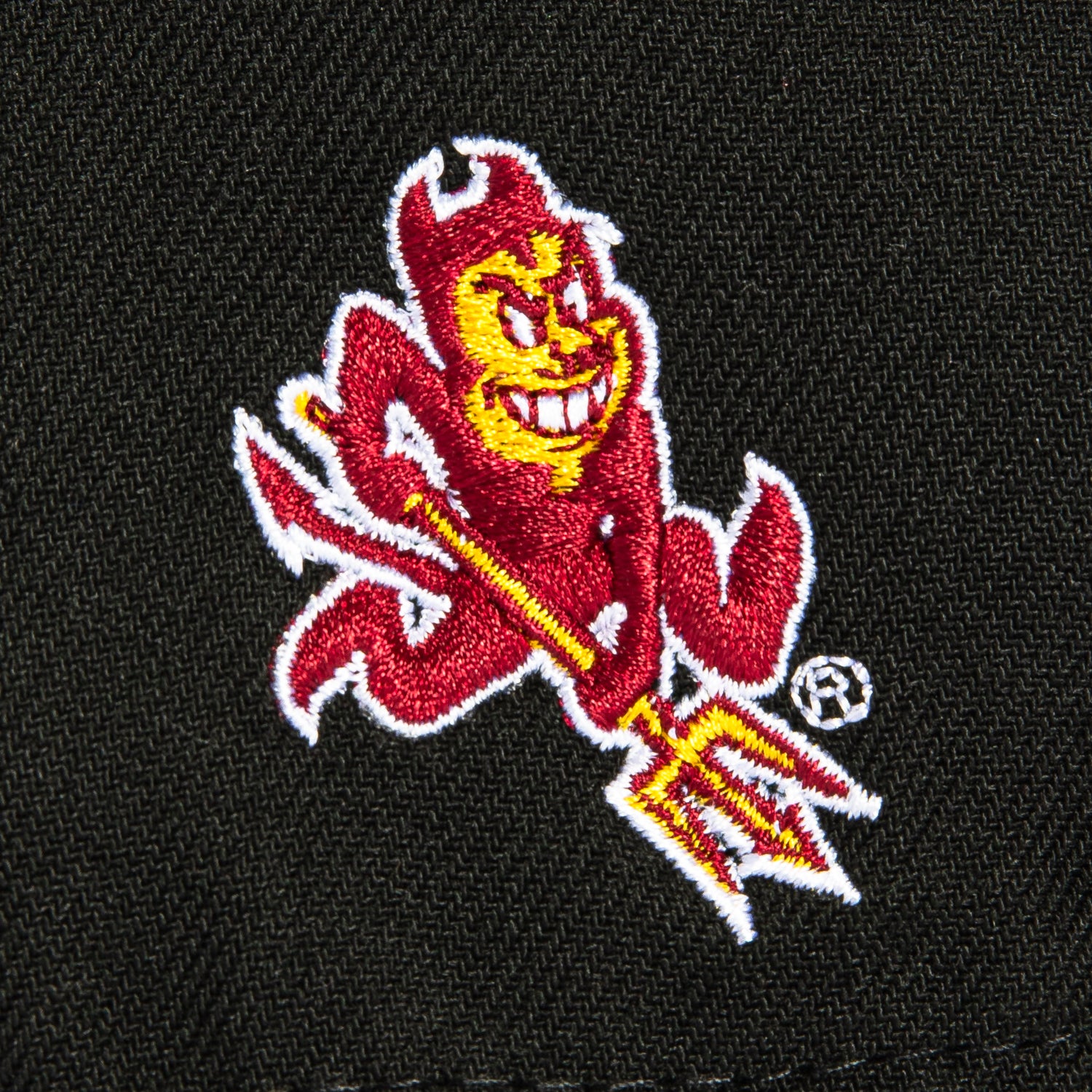 New Era 9Seventy Arizona State Sun Devils Snapback Hat with Sparky Logo Patch - Black & Maroon Adjustable Stretch Fit - Perfect for Game Day, College Spirit & Casual Wear