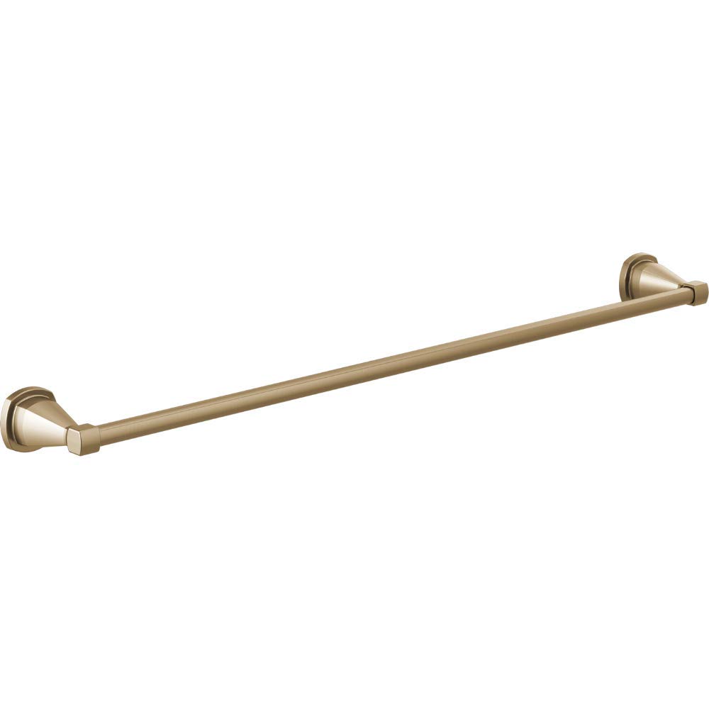 Delta Faucet Stryke 30-Inch Towel Bar in Champagne Bronze - Bathroom Accessory for Modern Homes (Model 77630-CZ) | Perfect for Bathrooms, Spas, and Luxury Vanities