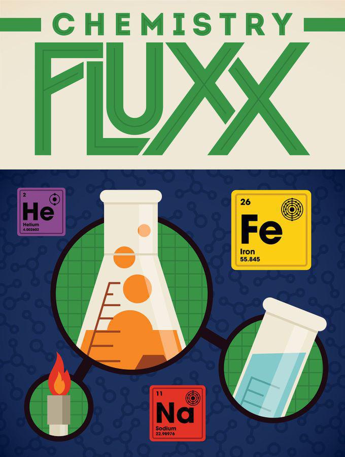 Chemistry Fluxx Card Game - Fun & Educational STEM Learning for Kids & Adults - Perfect for Family Game Nights & Classroom Activities