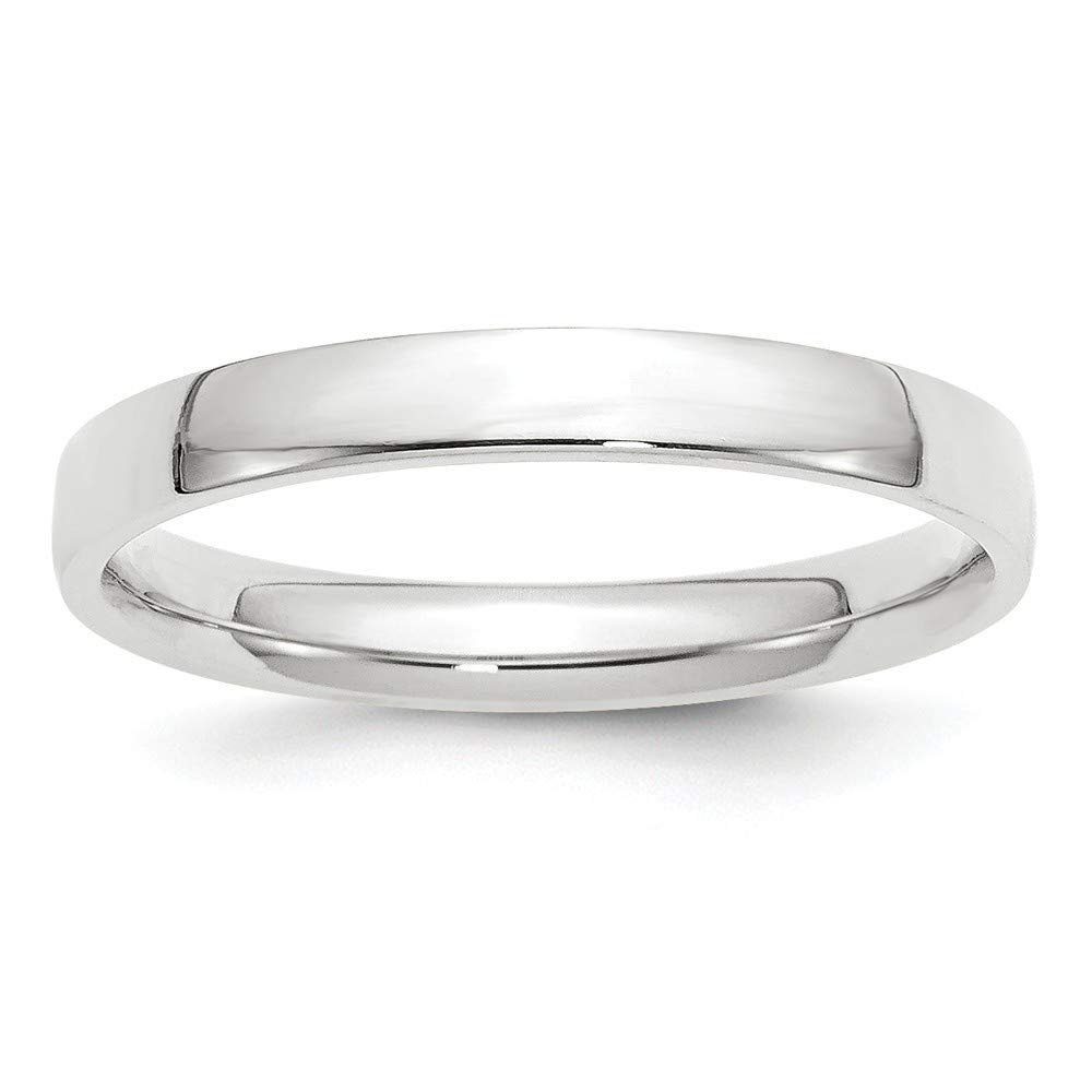 14K Gold Comfort Fit Band Ring for Women - White Gold & Yellow Gold, Sizes 2mm-8mm (2mm, 3mm, 4mm, 5mm, 6mm, 7mm, 8mm) - Perfect Wedding Ring, Anniversary Gift, or Everyday Jewelry