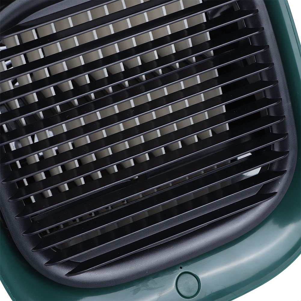 Shanrya Adjustable Speed Mini Air Conditioner - Portable Table Air Cooler for Home, Office, Dormitory & Bedroom - Energy Efficient Cooling with 3 Fan Speeds (Moran Green) | Perfect for Small Spaces, Hot Days & Nighttime Use