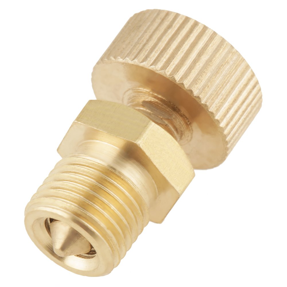 High Pressure Brass Bleed Valve Screw - Air Release Valve for Electric Pumps | Durable Accessory for Hydraulic Systems & Pressure Washers