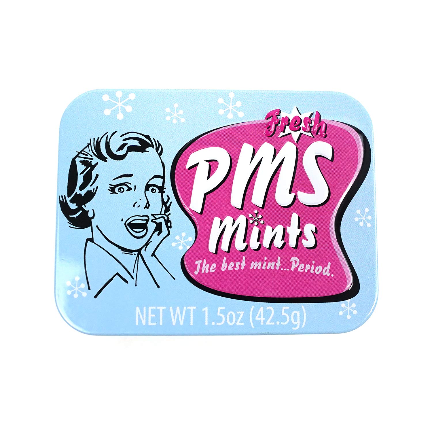 Fresh PMS Relief Mints (18 Pack) - Soothe Menstrual Cramps & Discomfort | Includes 2 Free GosuToys Stickers | Perfect for Work, Travel & On-the-Go Relief