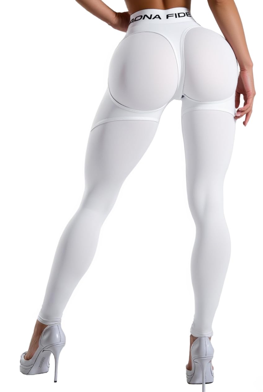 Bona Fide Butt Lifting Leggings for Women - High Waisted Tummy Control Scrunch Yoga Pants - Perfect for Gym, Workout, Running & Everyday Wear