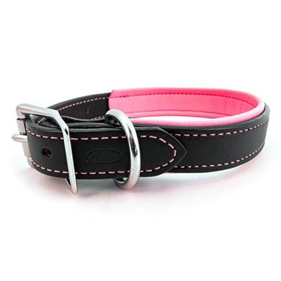 Premium Padded Leather Dog Collar - Comfortable & Durable Pet Collar for Small, Medium & Large Dogs - Perfect for Walking, Training & Everyday Use