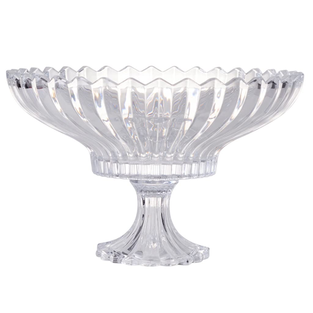 Clear Crystal Fruit Bowl - 12