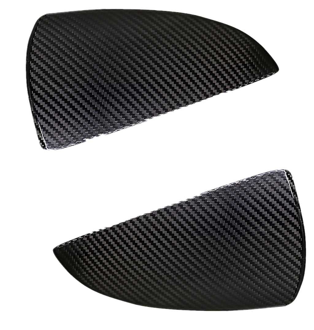 Premium Carbon Fiber Mirror Covers for Lexus IS 200t 250 300 300h 350 (2021-2022) - OEM Style Replacement Pair - Enhance Style & Protection for Daily Driving & Car Shows
