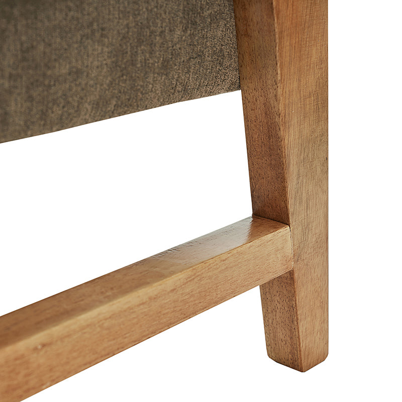 Salina Mid-Century Modern Inspired Storage Bench - Stylish Entryway & Living Room Seating with Hidden Storage - Perfect for Small Spaces & Home Organization