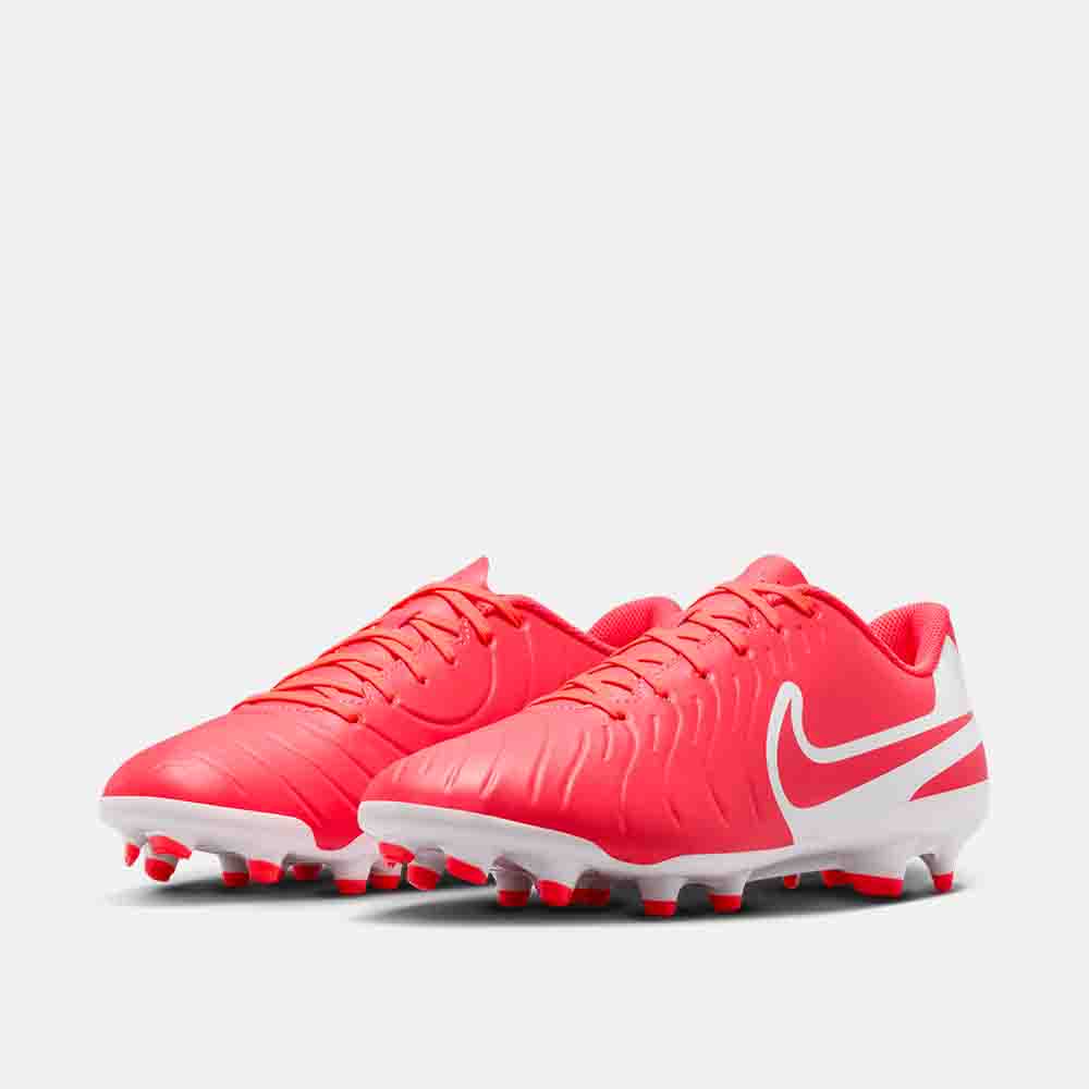 Nike Tiempo Legend 10 Club Soccer Cleats - Men's Firm Ground Football Boots for Training & Matches | Lightweight Comfort & Enhanced Grip | Perfect for Artificial Turf & Outdoor Games