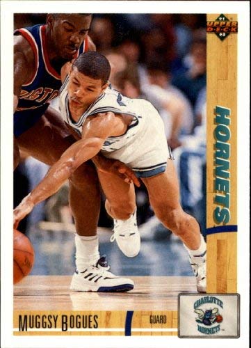 1991-92 Upper Deck #242 Muggsy Bogues NBA Basketball Trading Card - Rare Collectible for Sports Memorabilia Enthusiasts - Perfect for Display, Investment, and Nostalgic Basketball Fans