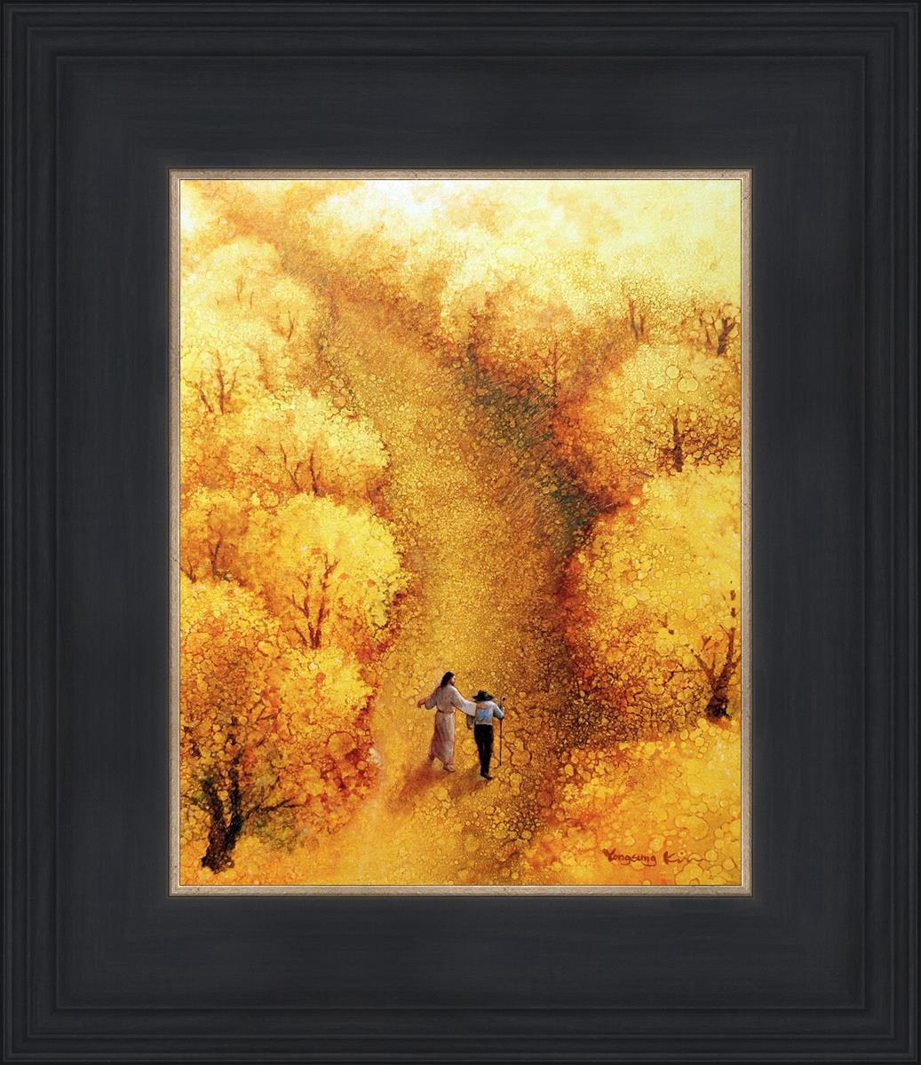 By Your Side - Heartwarming Art Print by Yongsung Kim | Christian Home Decor, Wall Art for Living Room & Bedroom | Perfect Gift for Weddings, Anniversaries & Housewarming