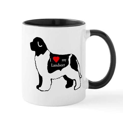 White/Black Inside - Newfoundland Heart Mug