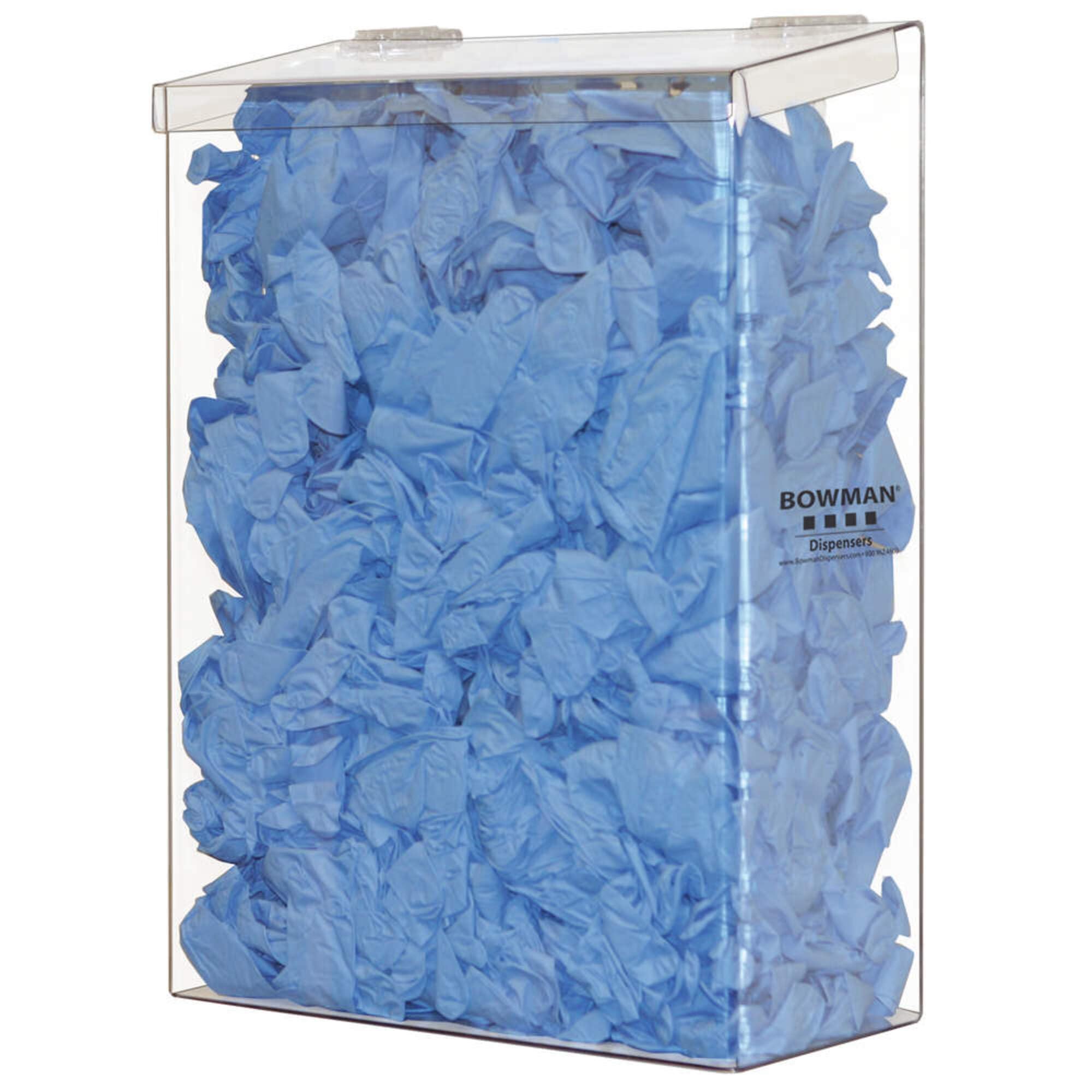 Clear Plastic Protection Dispenser - 17 Inches Tall for Sanitizer, Soap & Lotion - Ideal for Restrooms, Offices, Schools & Public Spaces