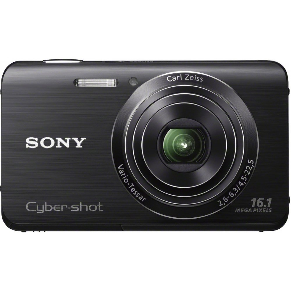 Sony Cyber-shot DSC-W650 16.1MP Digital Camera with 5x Optical Zoom, 3.0-Inch LCD Screen - Compact Point & Shoot Camera for Travel, Vlogging & Everyday Photography (Black, 2012 Model)
