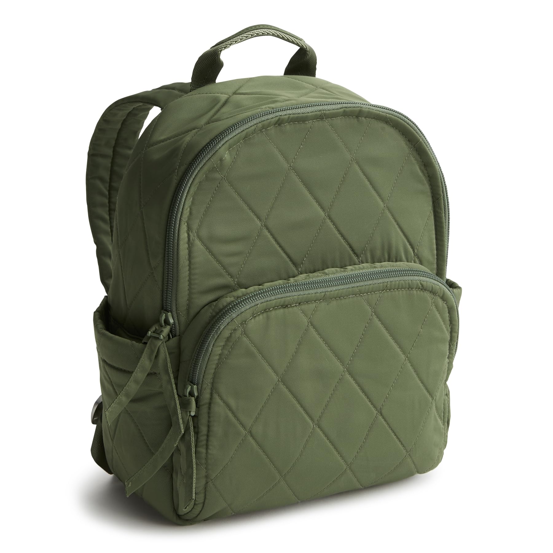 Vera Bradley Women's Small Banbury Backpack - Performance Twill, Bronze Green, One Size - Perfect for Work, School & Travel
