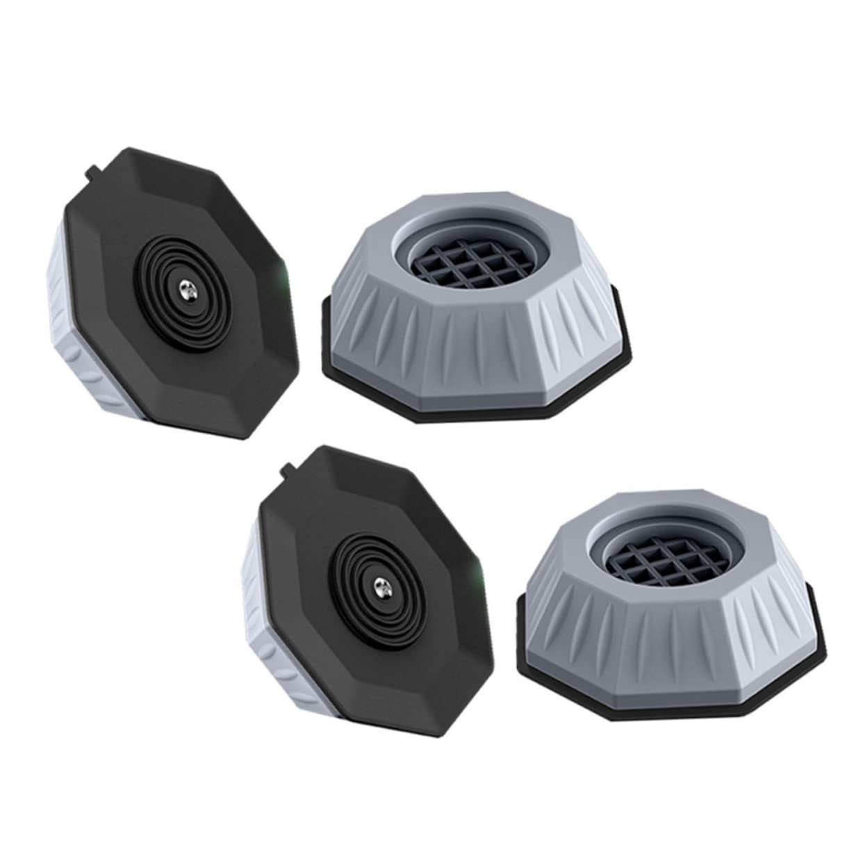 Anneome 4-Piece Anti-Vibration Pads for Dryer, Washing Machine, Refrigerator, Sofa & Chair - Soft Rubber Support Pads for Noise Reduction & Stability - Perfect for Home Appliances & Furniture Protection