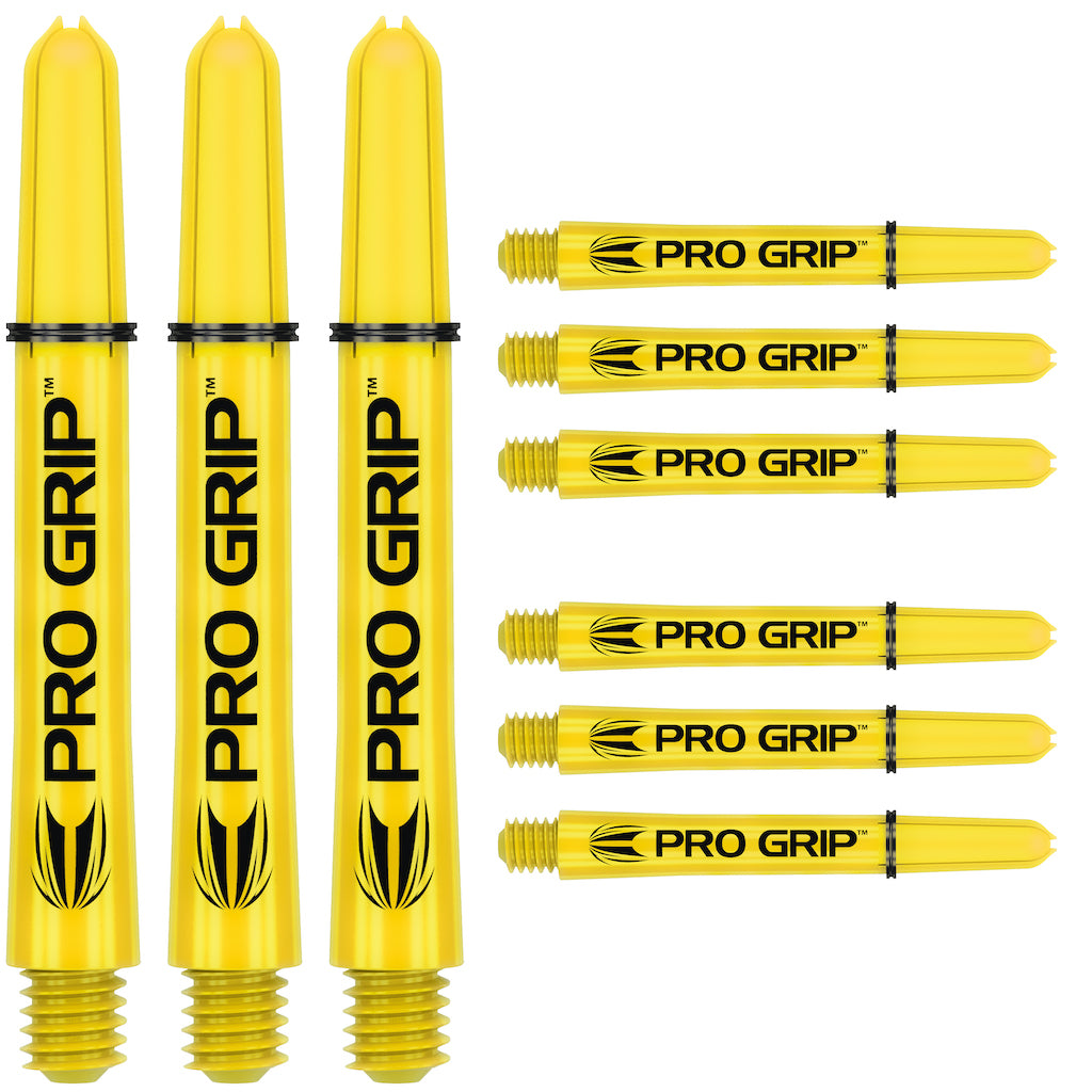 Pro Grip Shaft Multipack - High-Performance Golf Club Grips in Yellow | Perfect for Golfers, Driving Range Practice & Club Upgrades