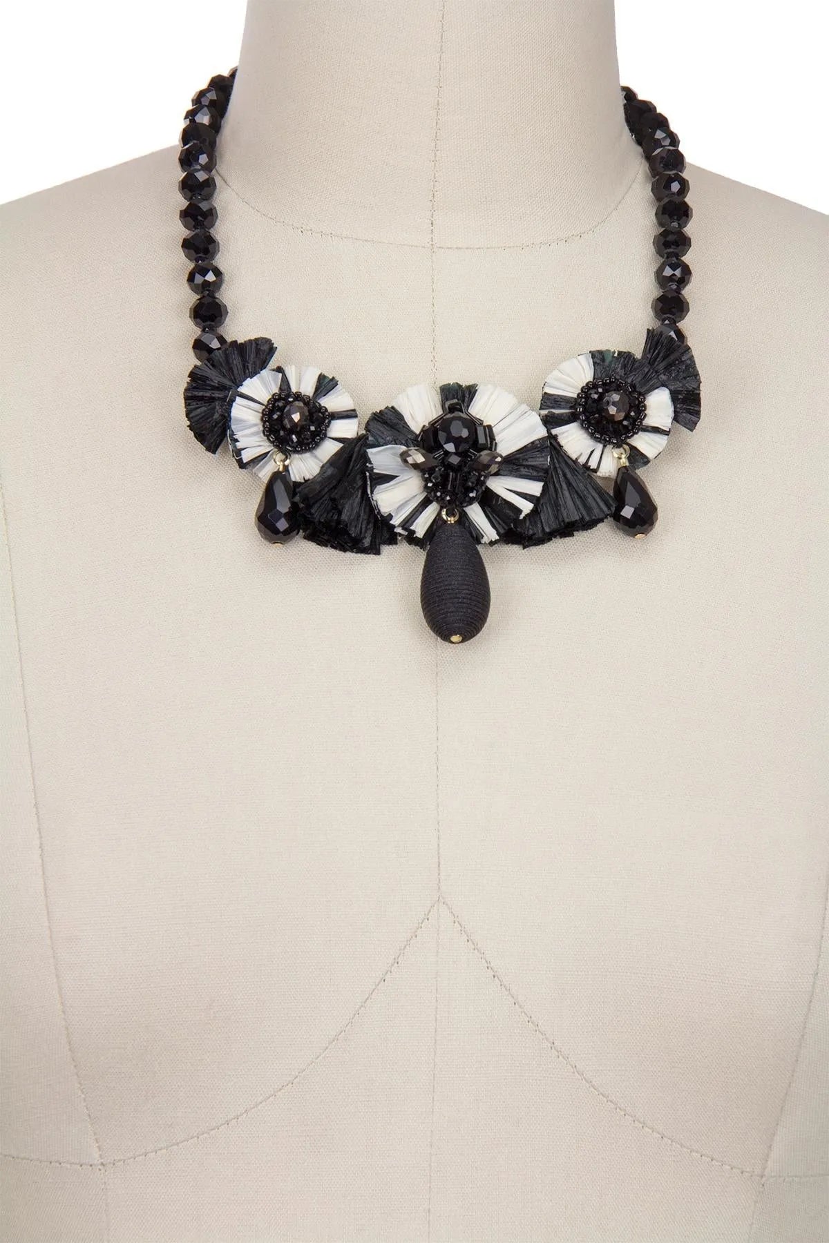 Utsav Beaded Drop Necklace - Handmade Boho Jewelry for Women - Perfect for Weddings, Parties & Everyday Wear